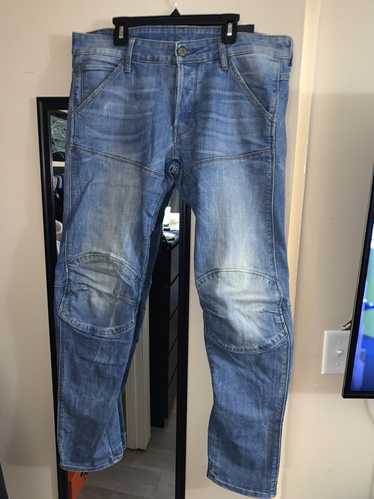 G-star Raw 5620 Elwood 3D Skinny Fit Stretch Coated Denim Jeans