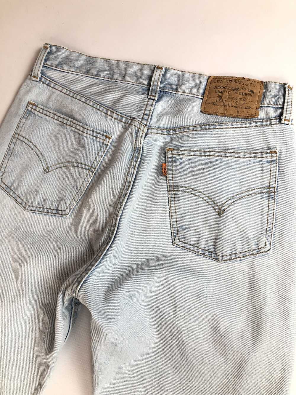 Levi's × Vintage Levis 615 Orange Tab Denim Jeans… - image 5