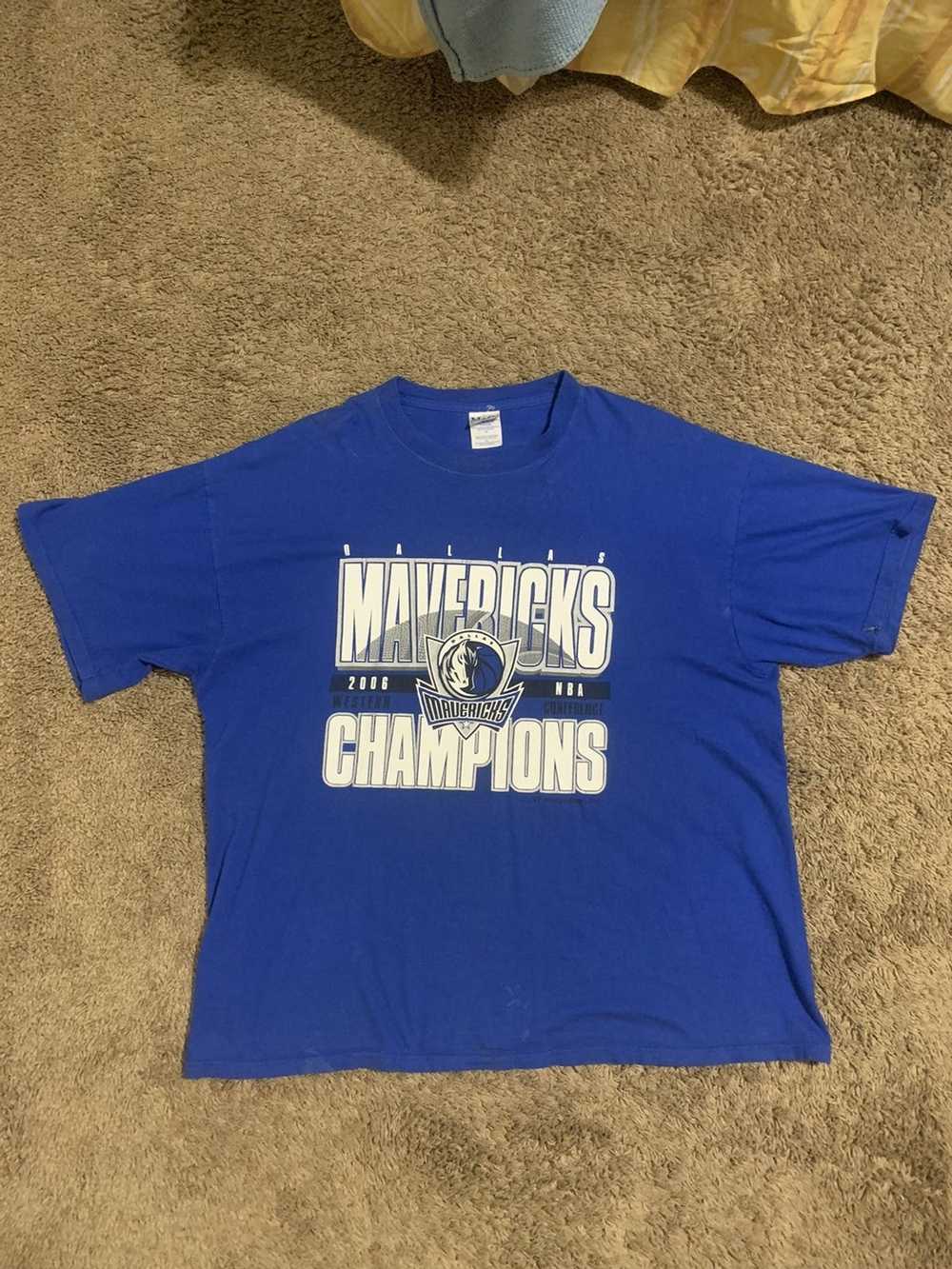 NBA Vintage Dallas Mavericks Shirt 90s Size Xl - image 1