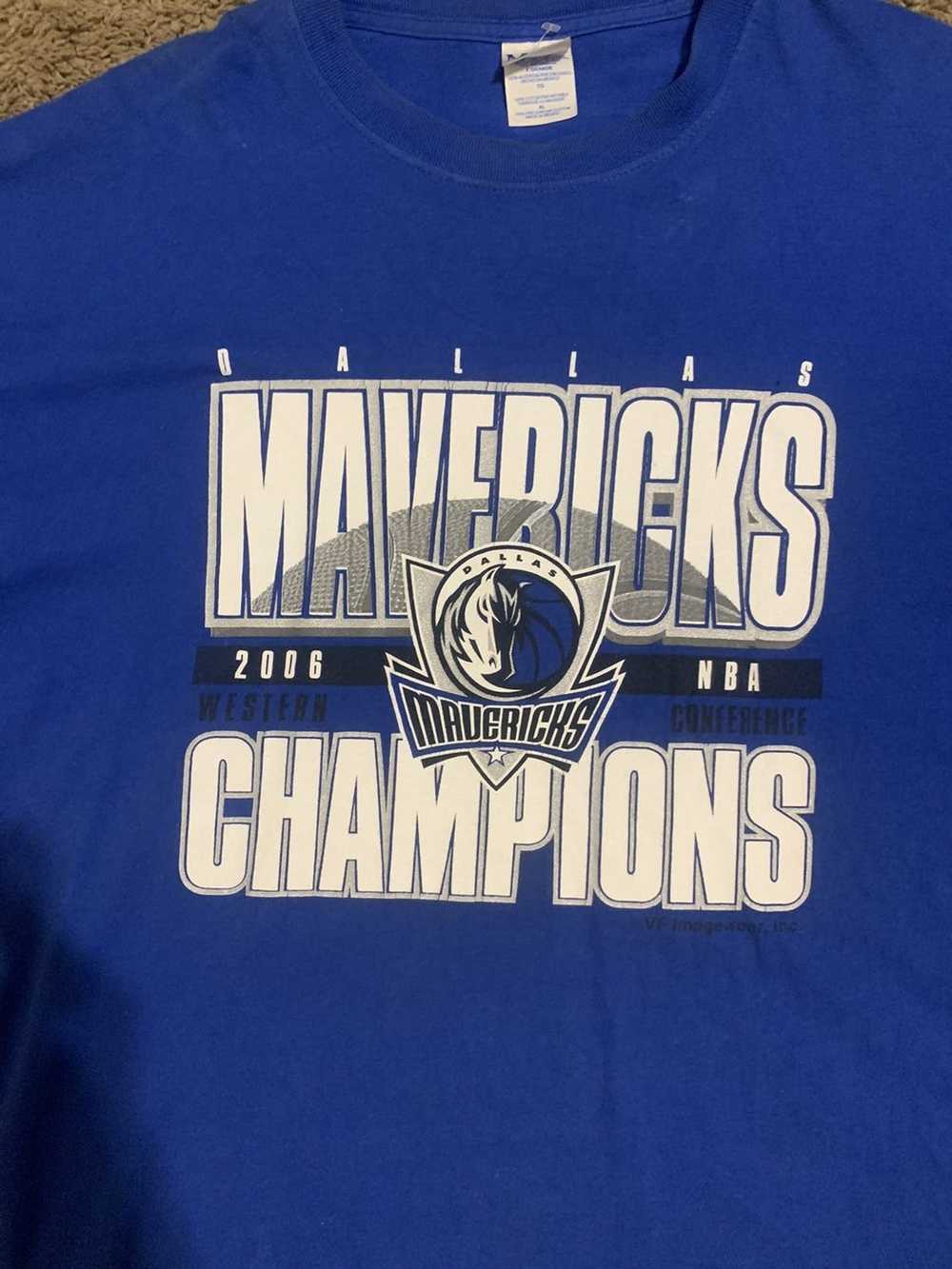 NBA Vintage Dallas Mavericks Shirt 90s Size Xl - image 2