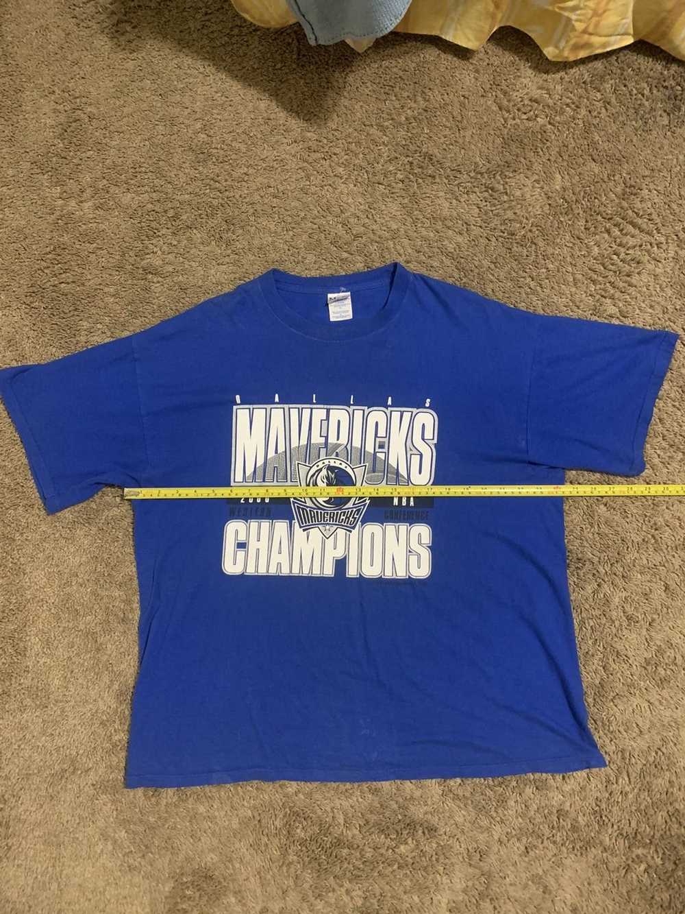 NBA Vintage Dallas Mavericks Shirt 90s Size Xl - image 6