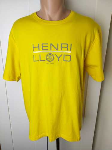 Henri Lloyd Henri Lloyd t-shirt yellow reflective 