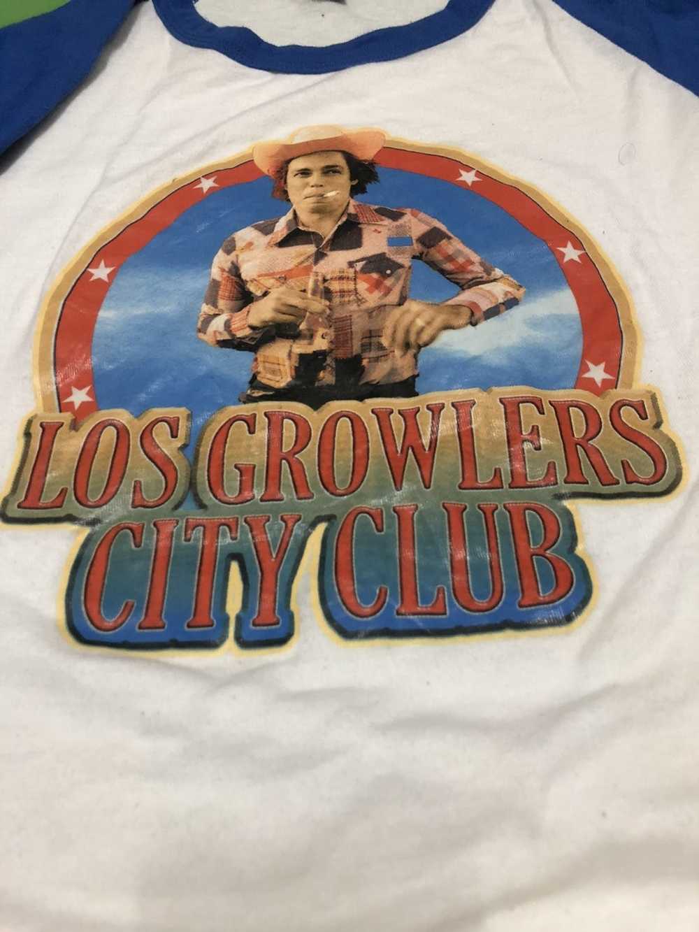 Tultex × Vintage LOS GROWLERS CITY CLUB 3 QUARTER… - image 9