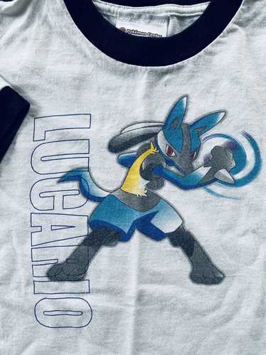 Pokemon Official Lucario Themed French Terry Zip-Up Hoodie - Size Adult 3X-Large