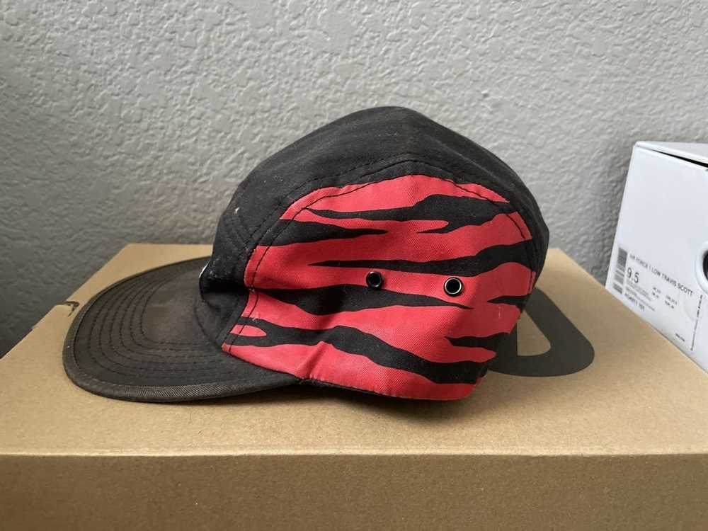 Supreme Supreme Red Zebra Camo Camp Hat - image 4
