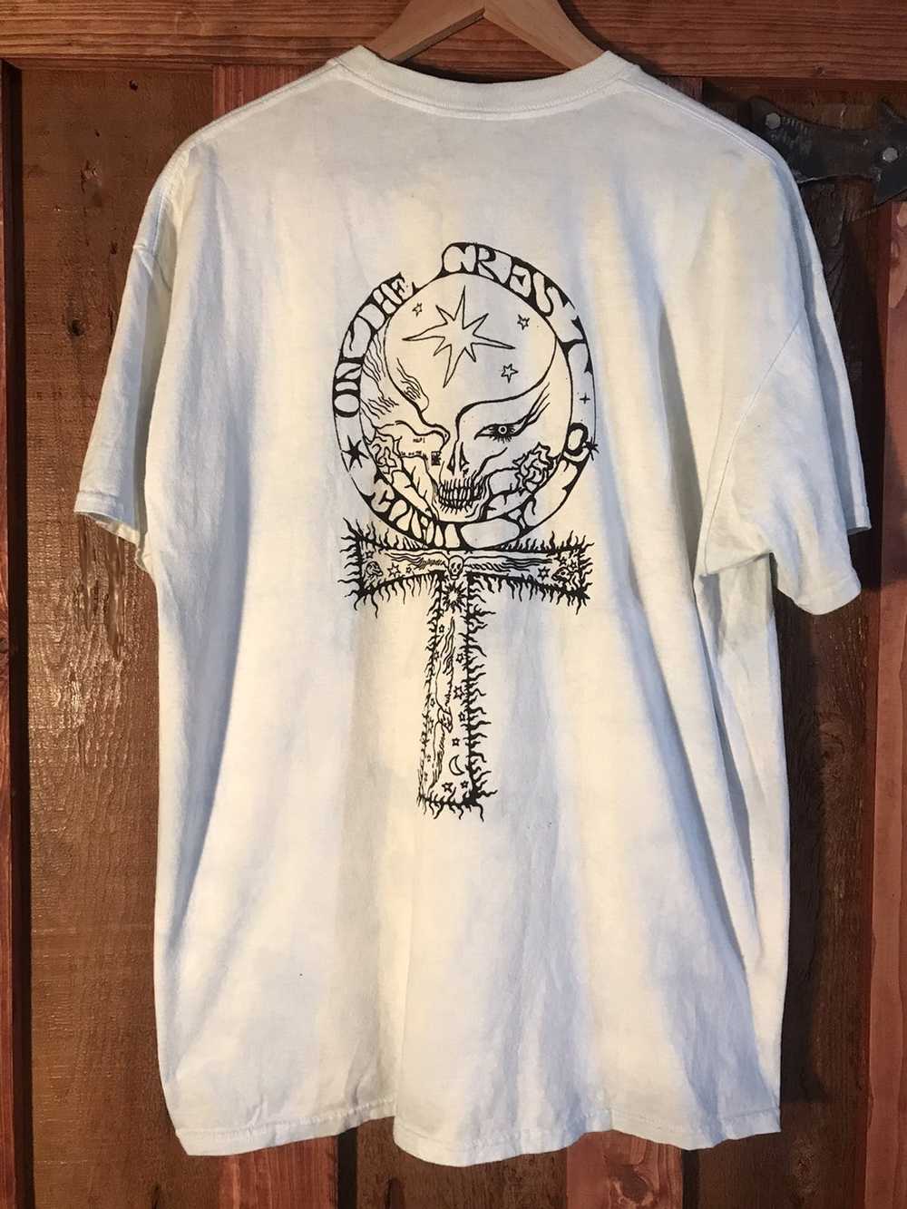 Grateful Dead Worn Spiral Angels In Flames XL - image 2