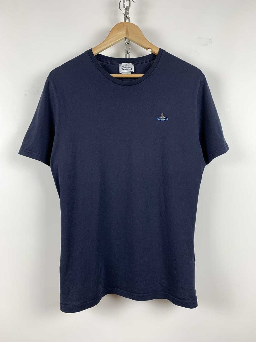 Vivienne Westwood Vivienne Westwood MAN Navy Melange T-Shirt