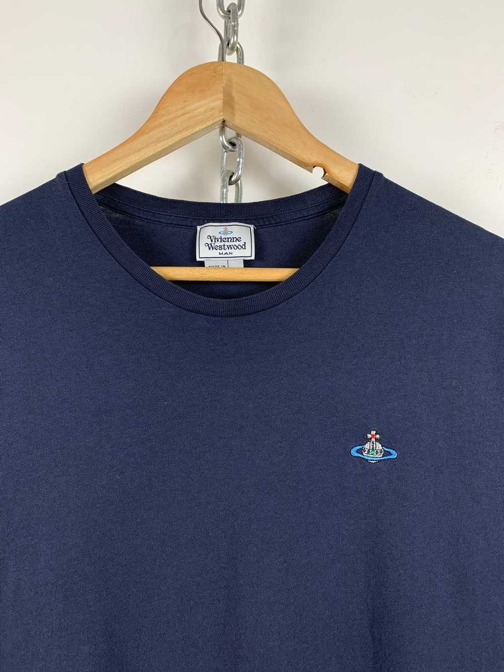 Vivienne Westwood Vivienne Westwood MAN Navy Melange T-Shirt