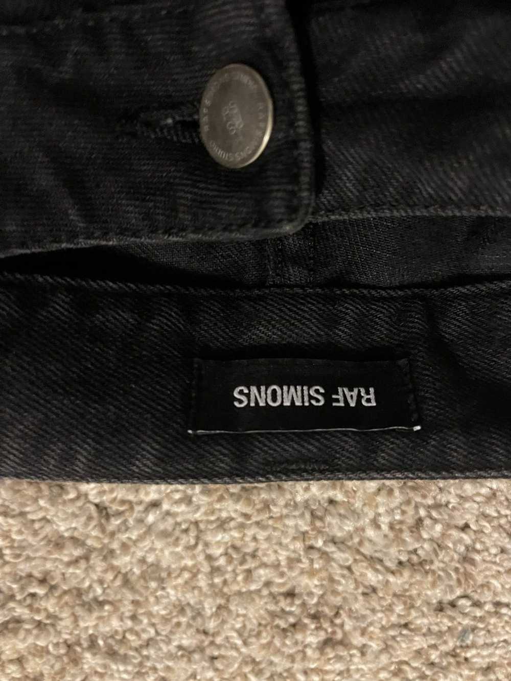 Raf Simons RAF AW 2018 patch jeans - image 5