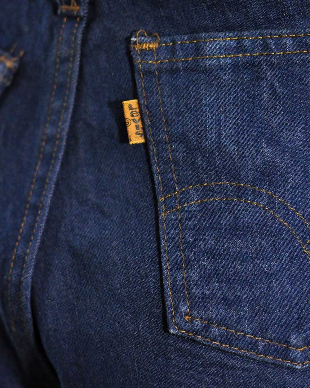 70s High Waist Bellbottom Jeans - image 6