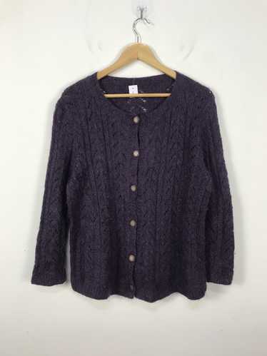 Coloured Cable Knit Sweater × Japanese Brand × Ot… - image 1