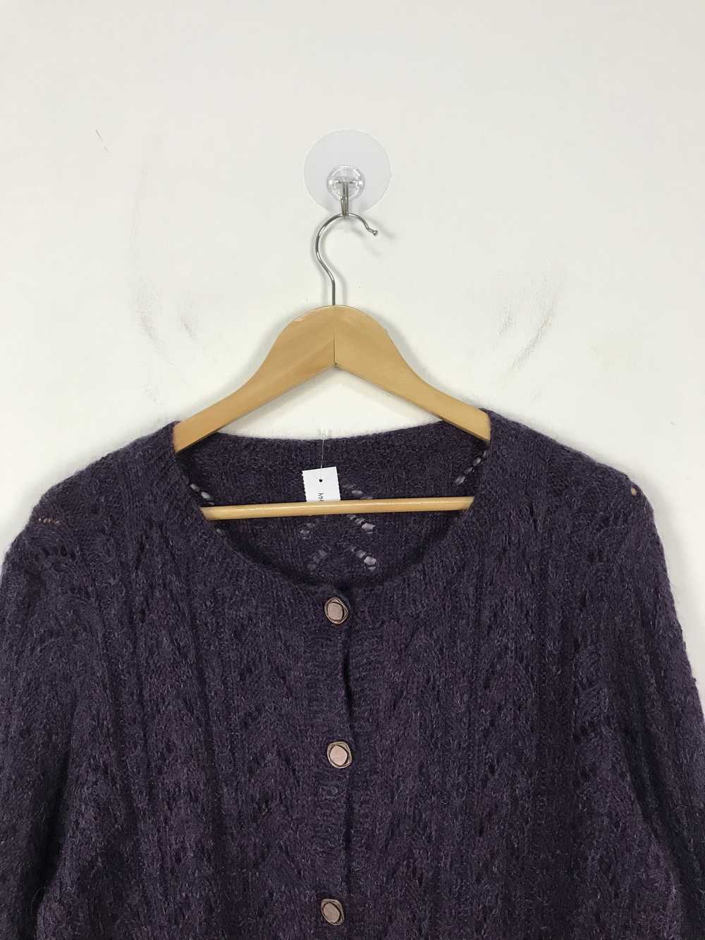 Coloured Cable Knit Sweater × Japanese Brand × Ot… - image 2