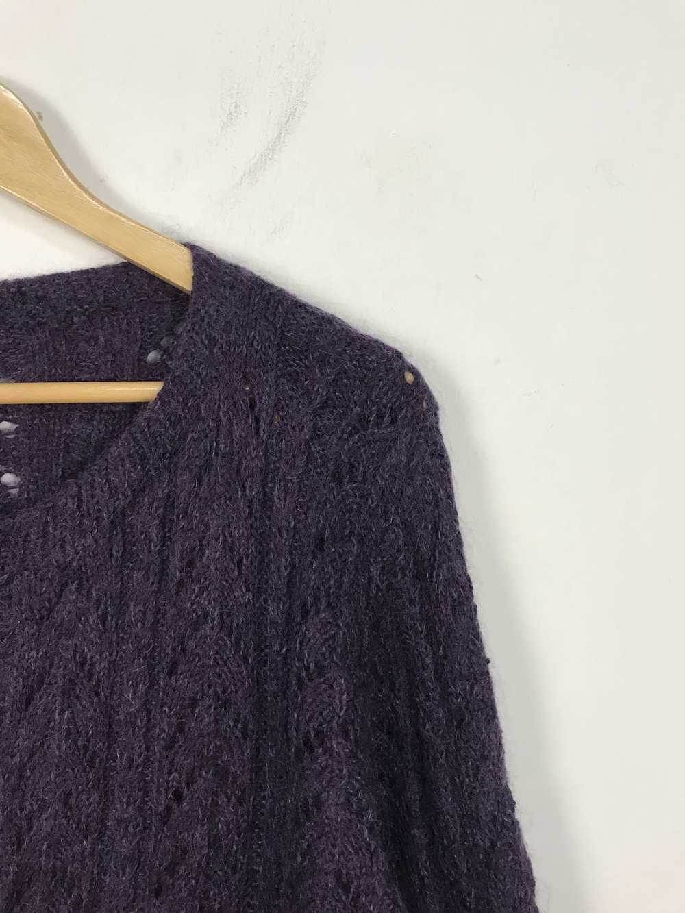 Coloured Cable Knit Sweater × Japanese Brand × Ot… - image 3