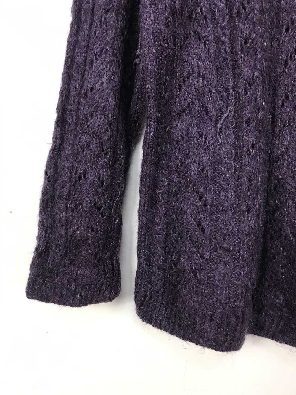 Coloured Cable Knit Sweater × Japanese Brand × Ot… - image 5