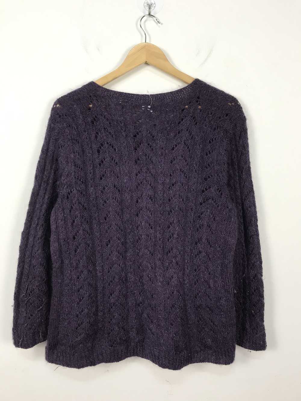 Coloured Cable Knit Sweater × Japanese Brand × Ot… - image 7