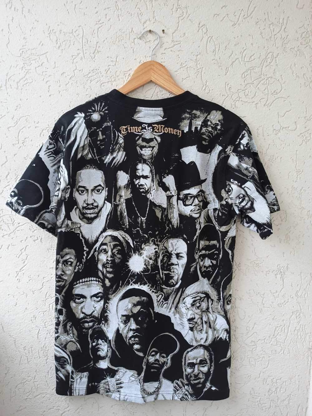 Other × Rap Tees × Streetwear TIME IS MONEY VINTA… - image 4