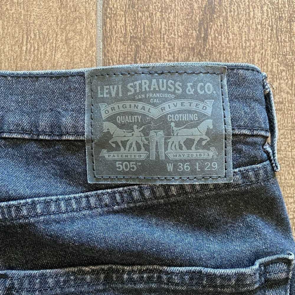 Levi's × Streetwear × Vintage Levi 505 Straight L… - image 3