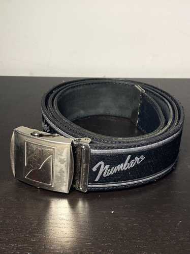 Number (N)ine Leather Fender Belt - image 1