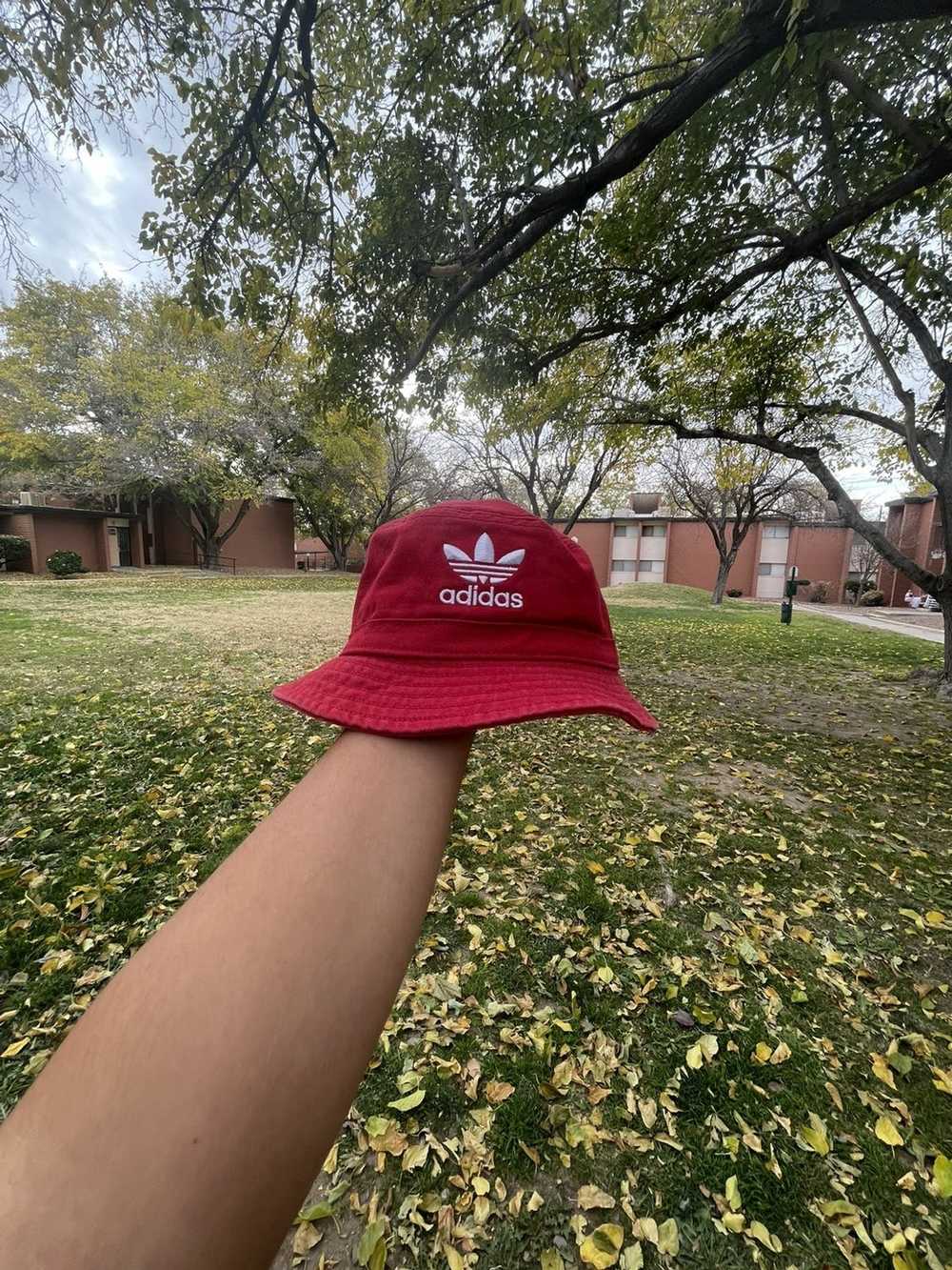 Adidas Adidas Red Bucket Hat - image 1