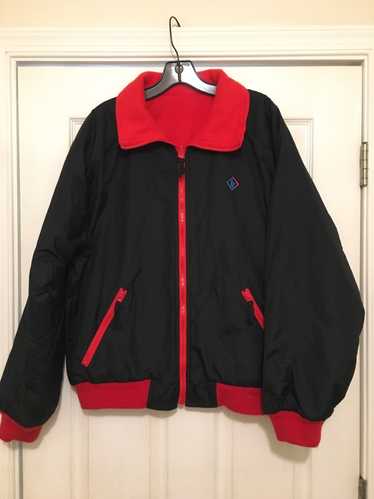 Vintage 1980s Sasson red black jacket - image 1