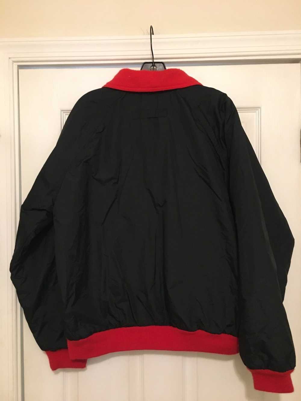 Vintage 1980s Sasson red black jacket - image 4