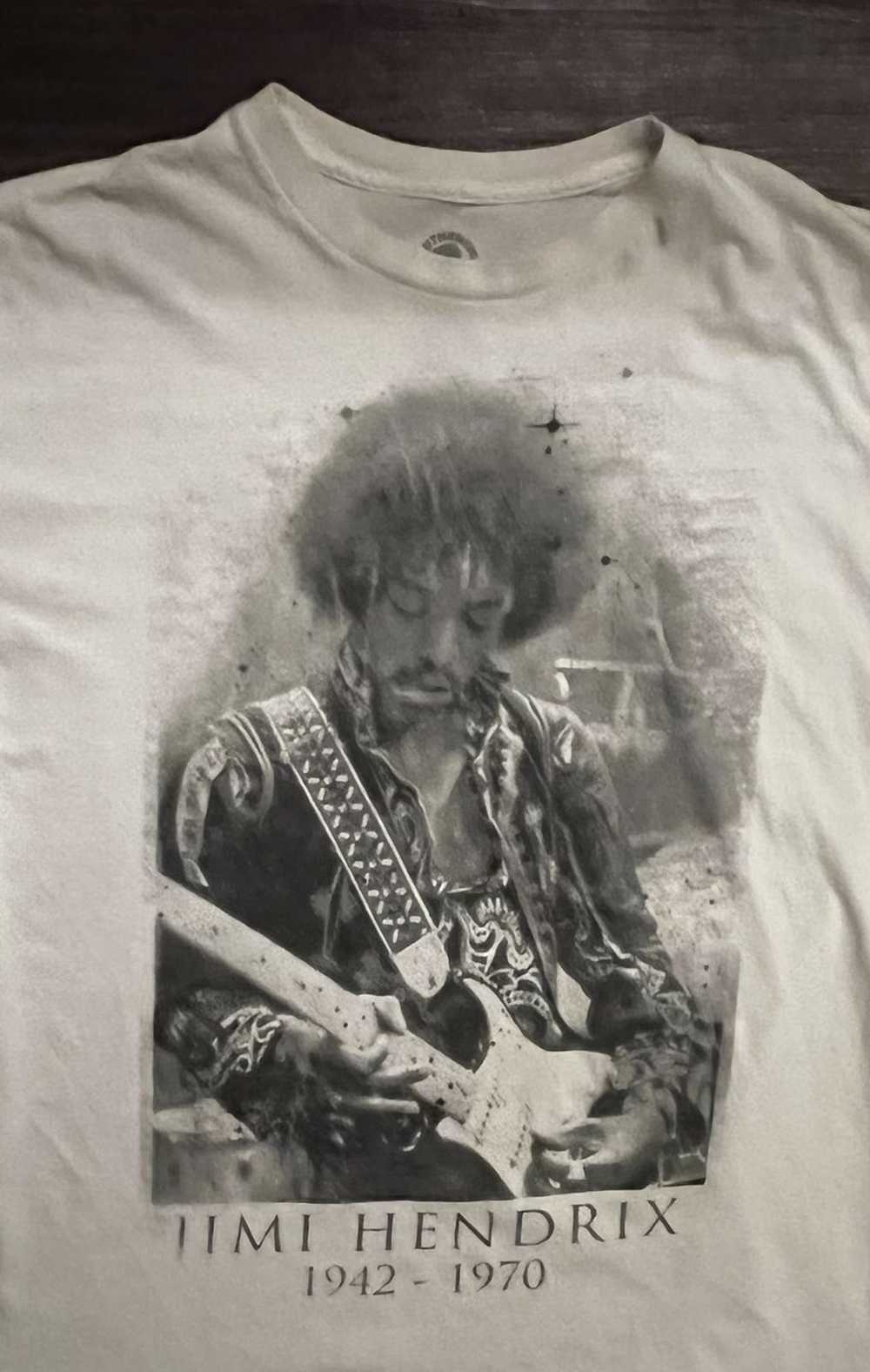 Jimi Hendrix × Rock Tees Jimi Hendrix graphic t-s… - image 2