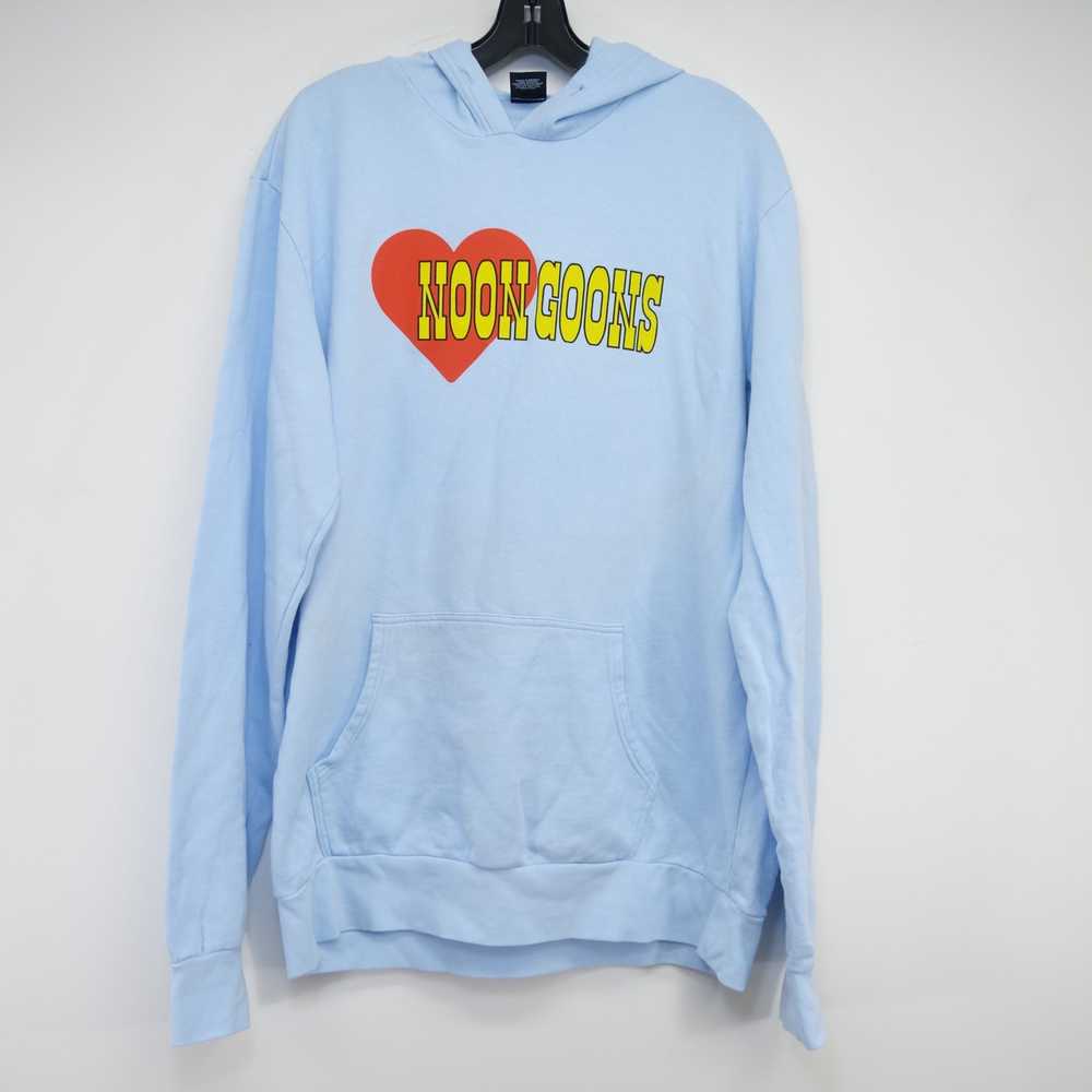 Noon Goons Skateboarding Baby Blue Heart Athletic… - image 1