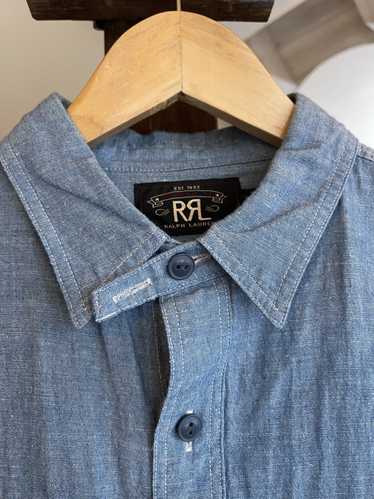 RRL Ralph Lauren Linen chambray shirt