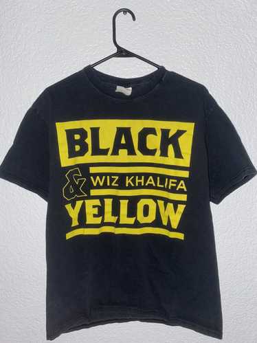 Streetwear × Vintage Vintage Wiz Khalifa Black & … - image 1