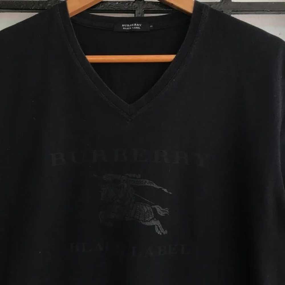 Burberry 💣 OFFER Vtg BURBERRY BLACK LABEL Big Lo… - image 2