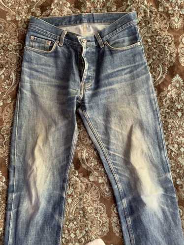 Helmut Lang Vintage Helmut Lang Blue Jeans Raw De… - image 1