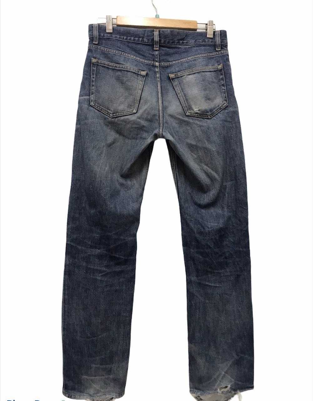 Helmut Lang Vintage Helmut Lang Blue Jeans Raw De… - image 3