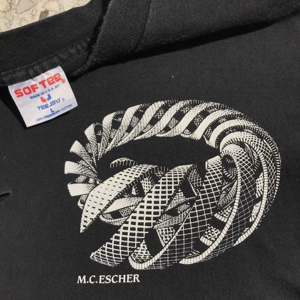 Art × Vintage Vintage 90s M.C. Escher Tee - image 7