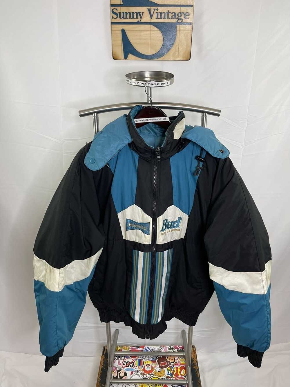 Pro Player × Vintage Vintage budwiser jacket reve… - image 8