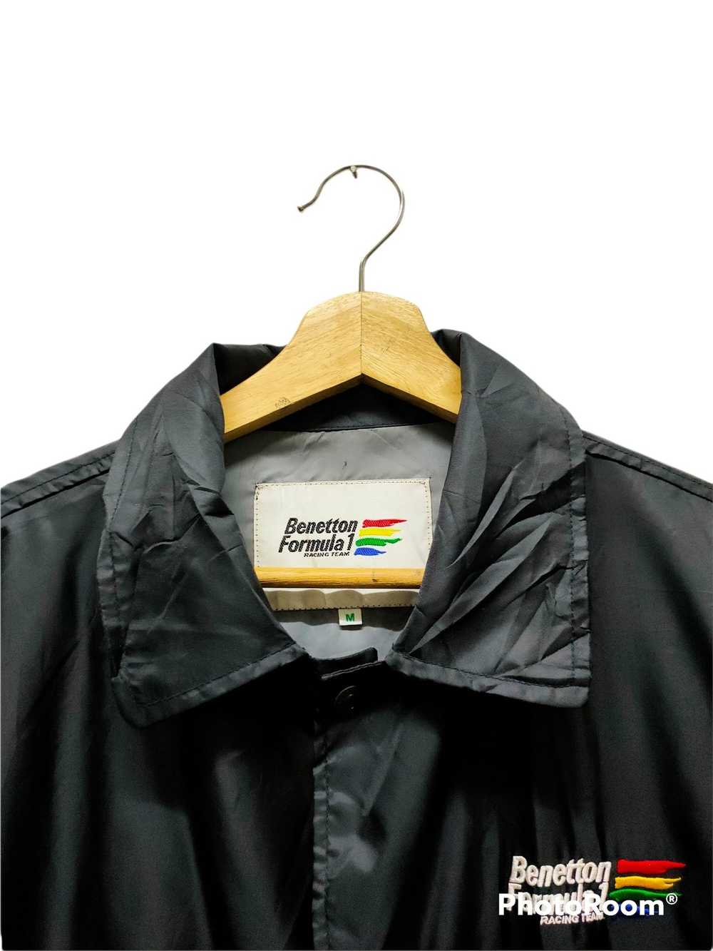 Benetton Formula 1 コーチジャケット Vintage Benetton Formula 1 Racing Team Coach Jacket Full