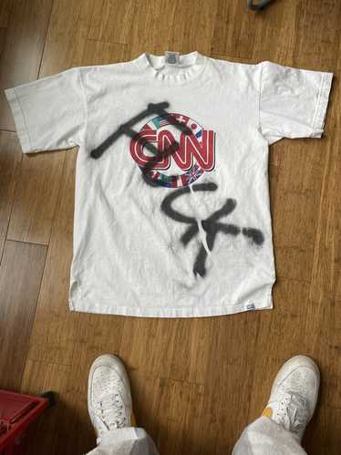 Vintage Fuck CNN Travis ScoTT Pray 4 Love custom