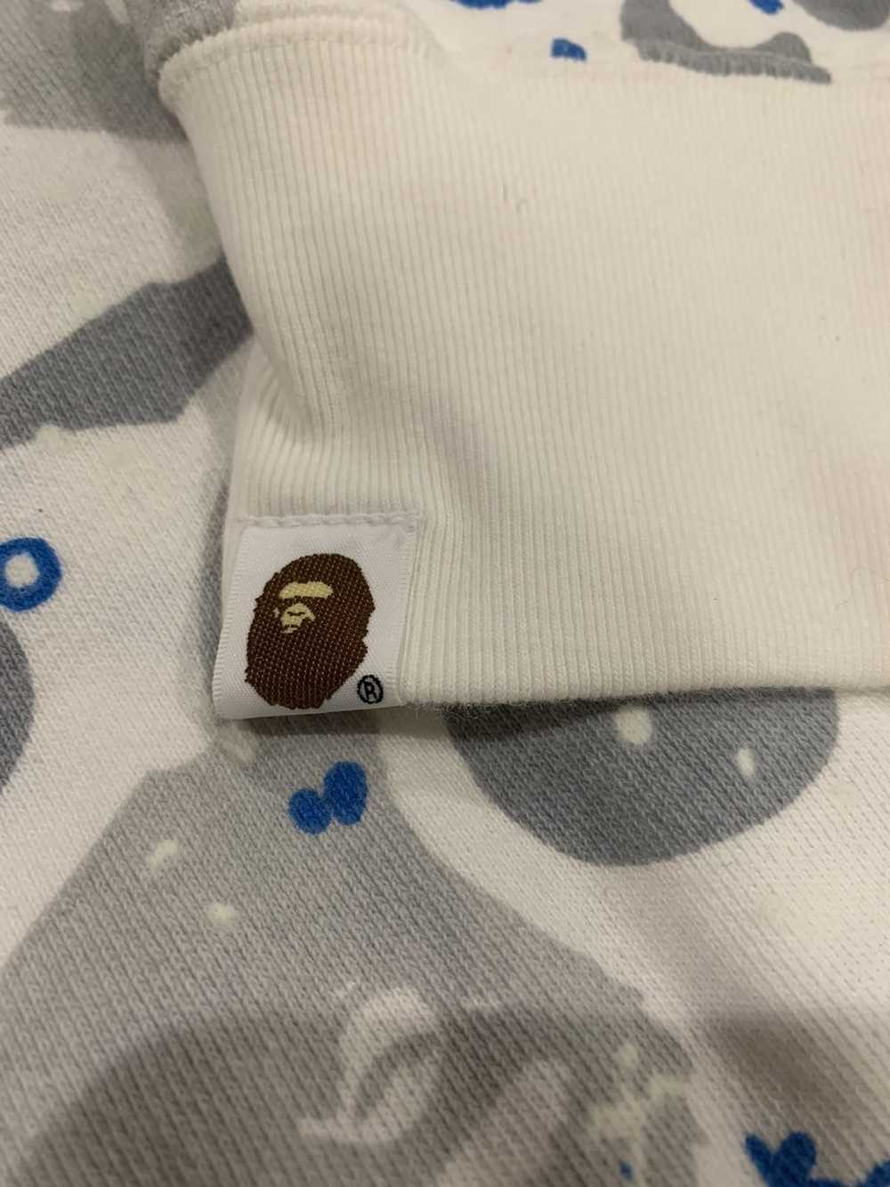 Bape Bape Relaxed Space Camo Crewneck White - image 7