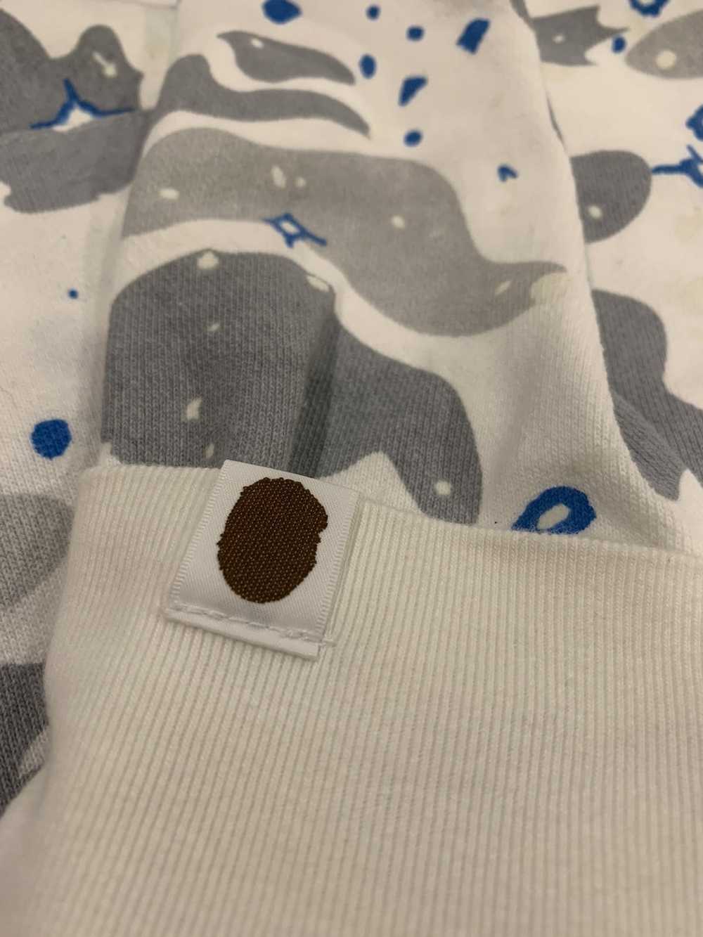 Bape Bape Relaxed Space Camo Crewneck White - image 8