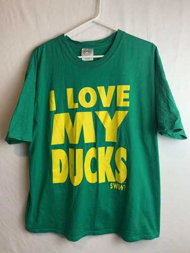 Other Oregon Ducks T-Shirt Size XL Green Yellow I 