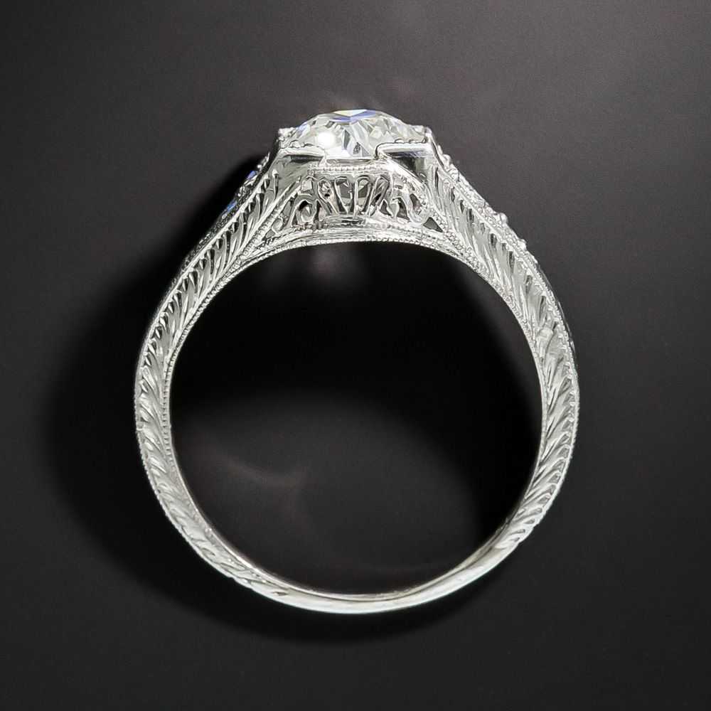 1.16 Carat Diamond Platinum Engagement Ring - GIA… - image 4