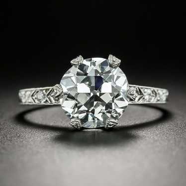 Vintage Tiffany & Co 3.02 Carat Diamond Engagemen… - image 1