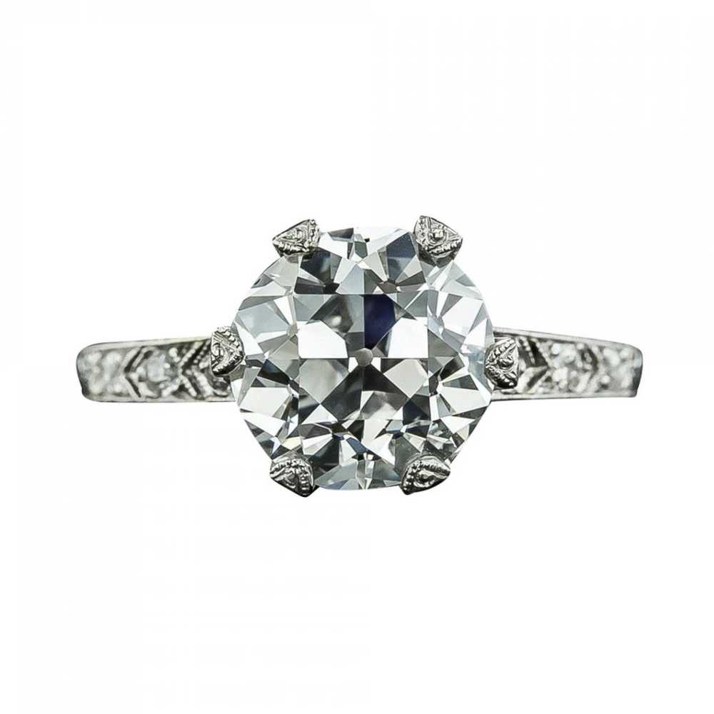 Vintage Tiffany & Co 3.02 Carat Diamond Engagemen… - image 6