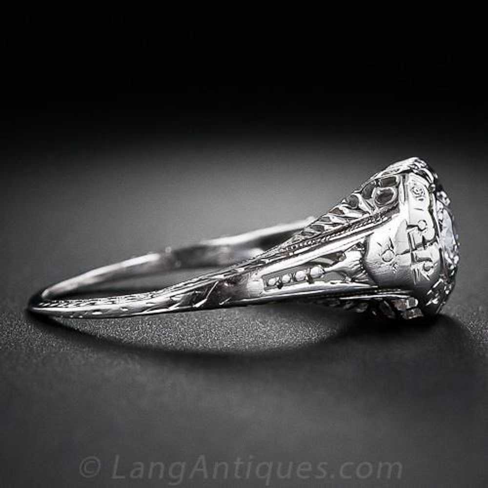 .15 Carat Filigree Diamond Engagement Ring - Circ… - image 3
