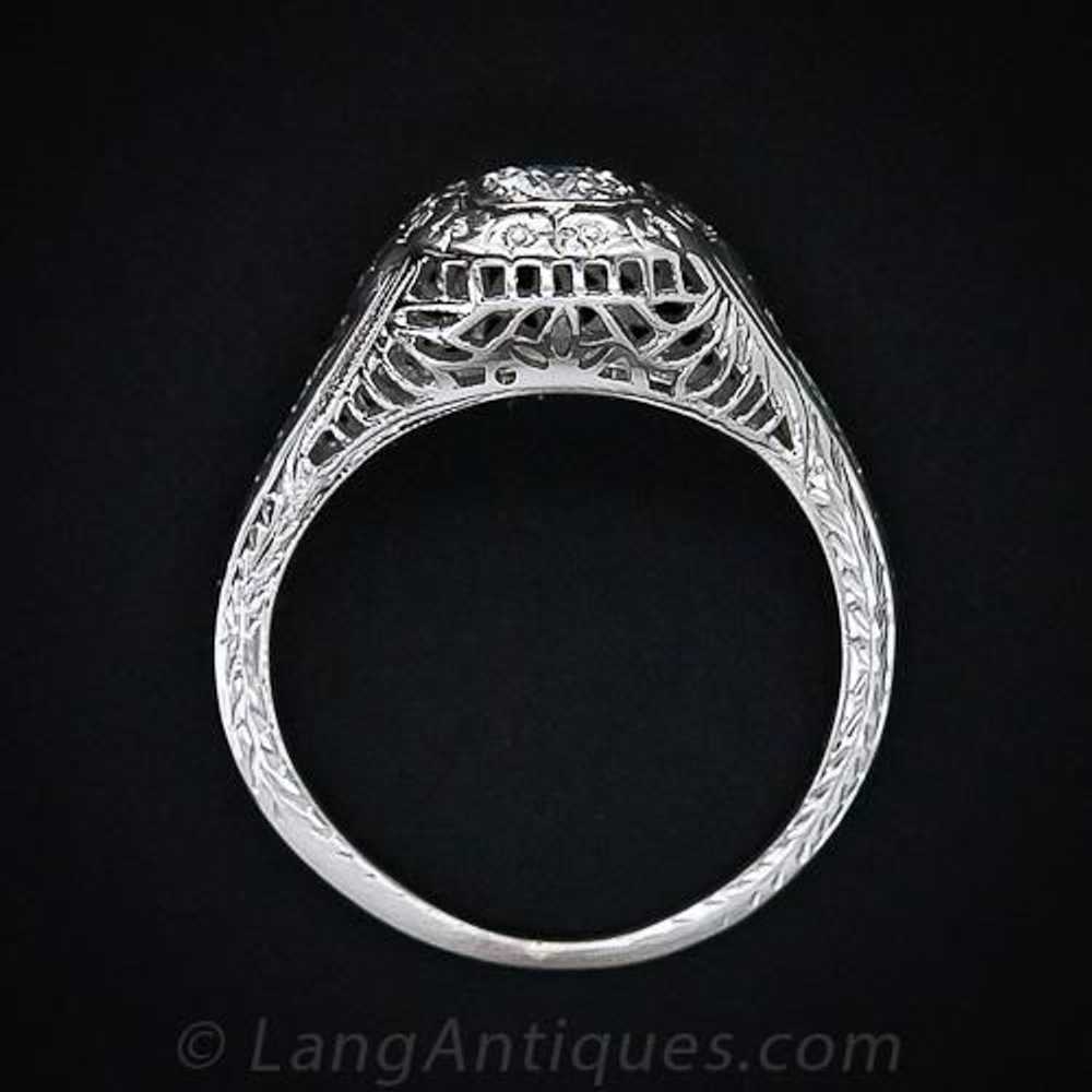 .15 Carat Filigree Diamond Engagement Ring - Circ… - image 5