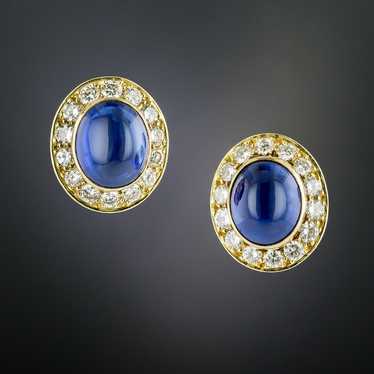 Van Cleef & Arpels Cabochon Sapphire and Diamond … - image 1