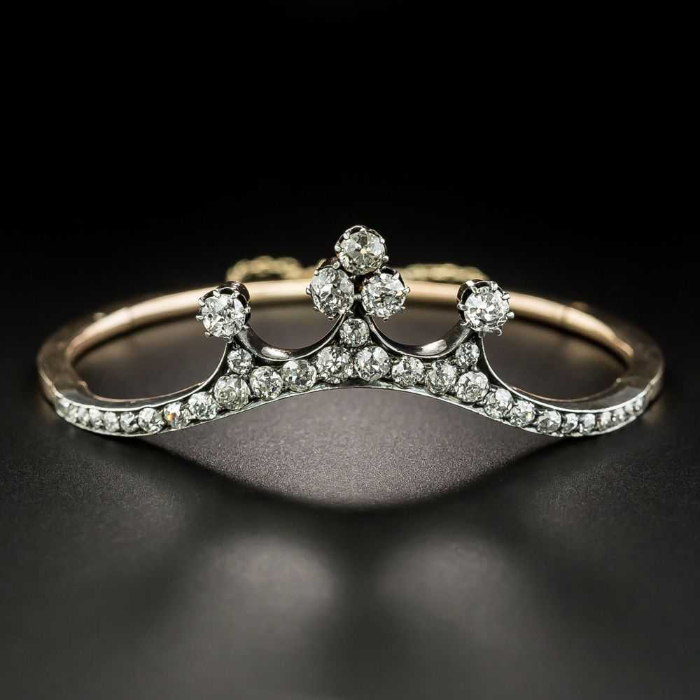 Victorian Diamond Tiara Bracelet - image 1