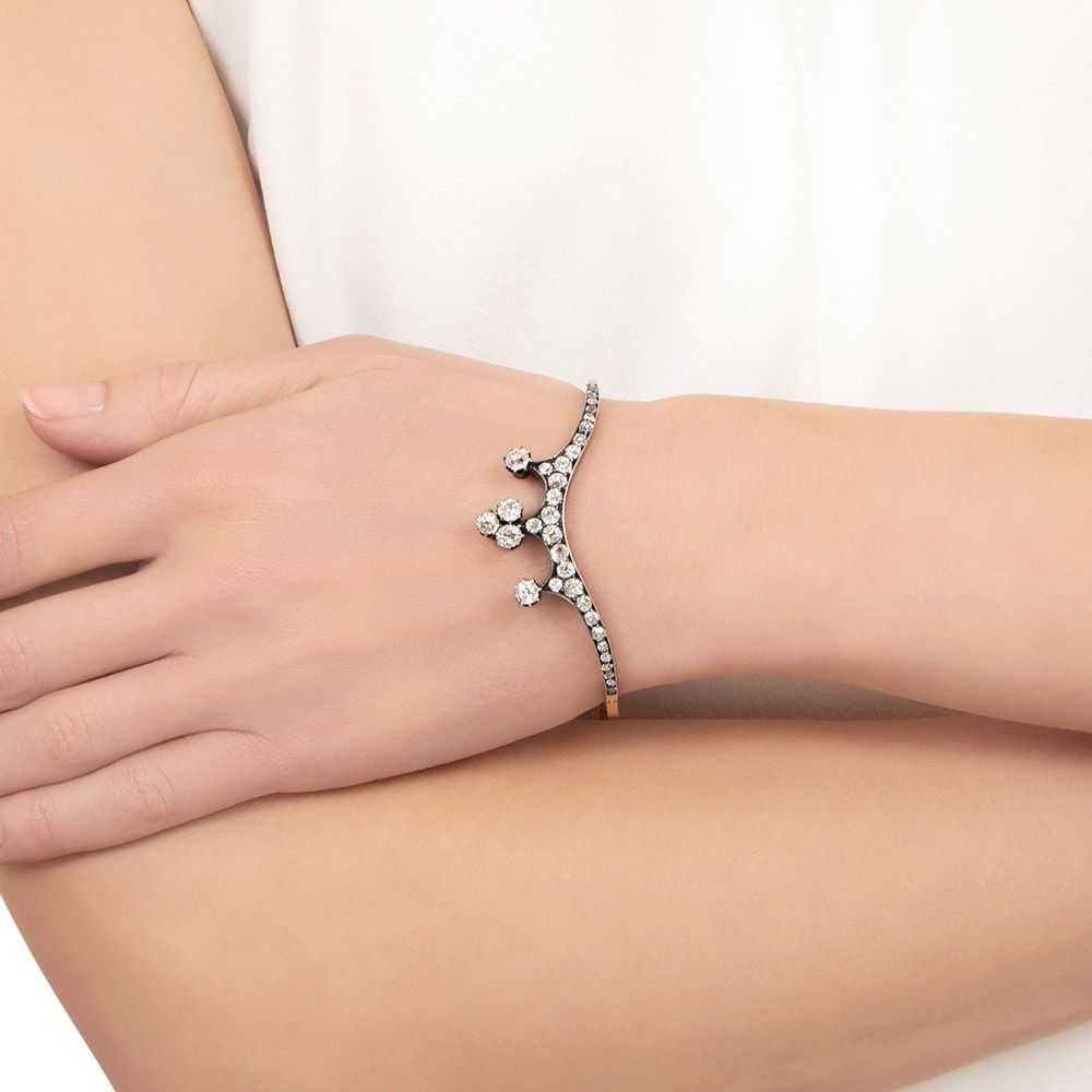Victorian Diamond Tiara Bracelet - image 5