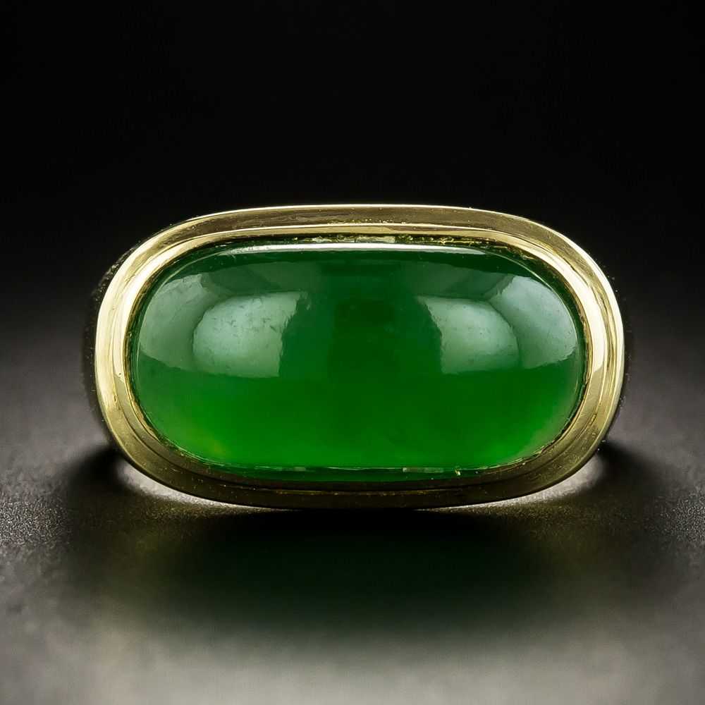 Imperial Burma Jade Ring - image 1