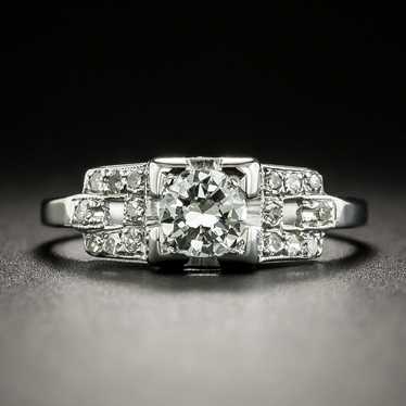 Art Deco .35 Carat Diamond Engagement Ring