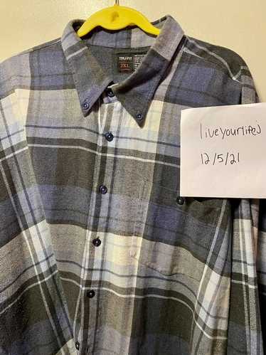 Flannel Tru Fit Blue Flannel